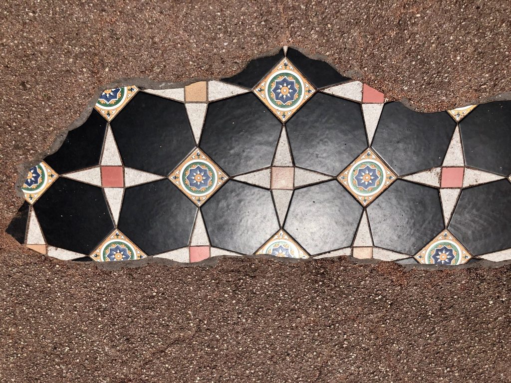 mosaico a pavimento